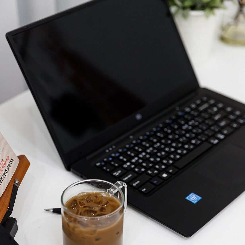 coffee, notebook, coffee cup, pc, office, desk, computer, cup, laptop, internet